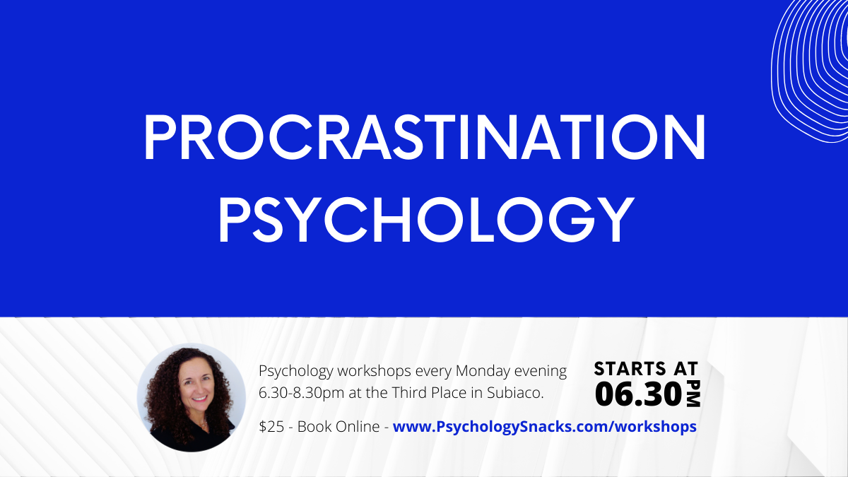 Procrastination Psychology Workshop