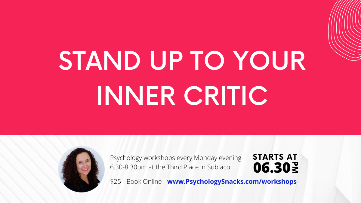 Stand Up to Your Inner Critic Workshop