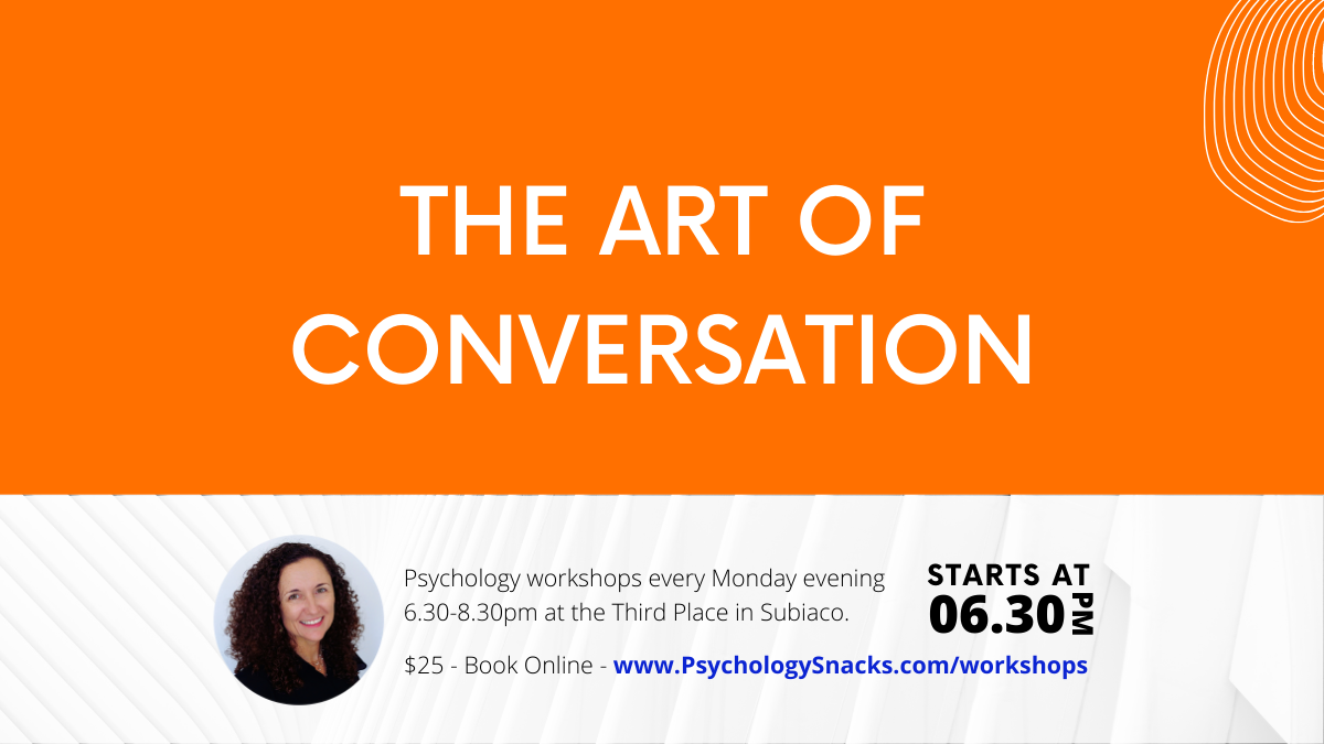 The Art of Conversation Workshop